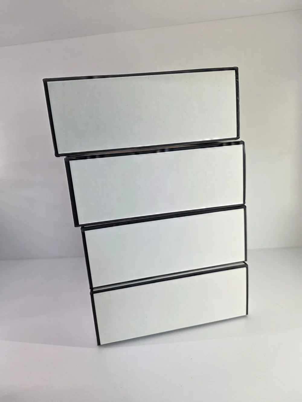 Authentic CHANEL White Luxury Gift Boxes - Set of 4